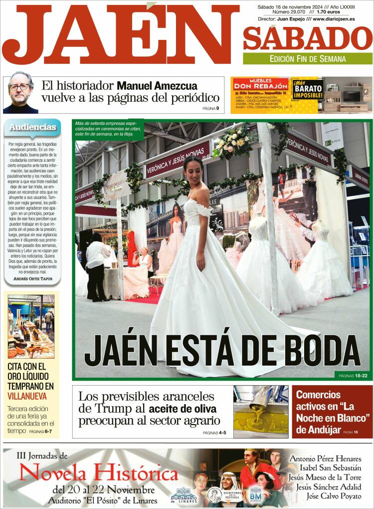 Portada de Diario Jaén (España)