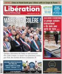 Portada de Libération Champagne (France)