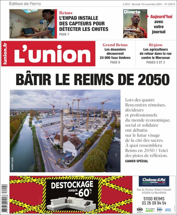 Portada de L'Union (France)