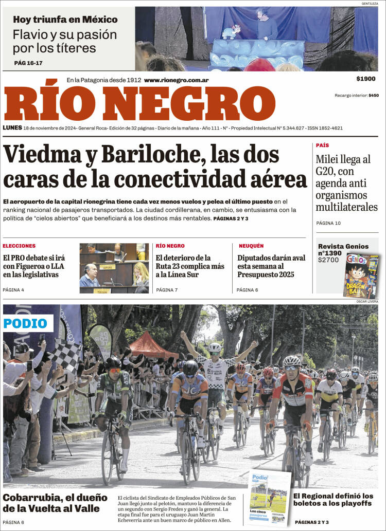 Portada de Rio Negro (Argentina)