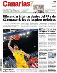 Portada de Canarias 7 (Spain)