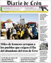 Portada de Diario de León (Spain)