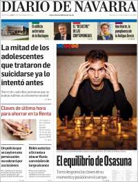 Portada de Diario de Navarra (Spain)