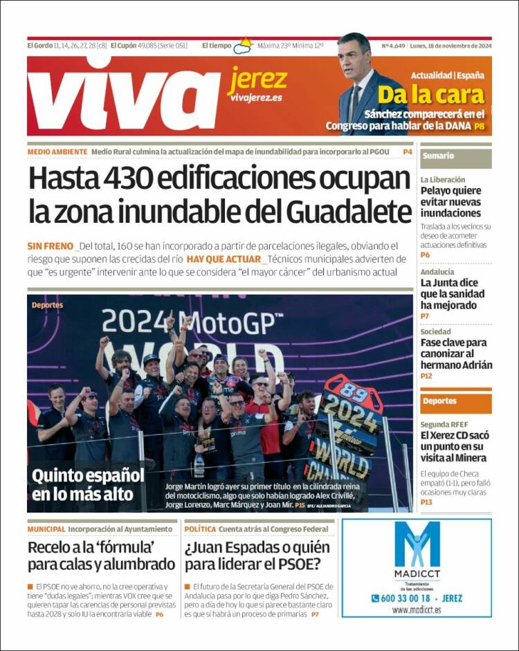 Portada de Información - Jerez (España)