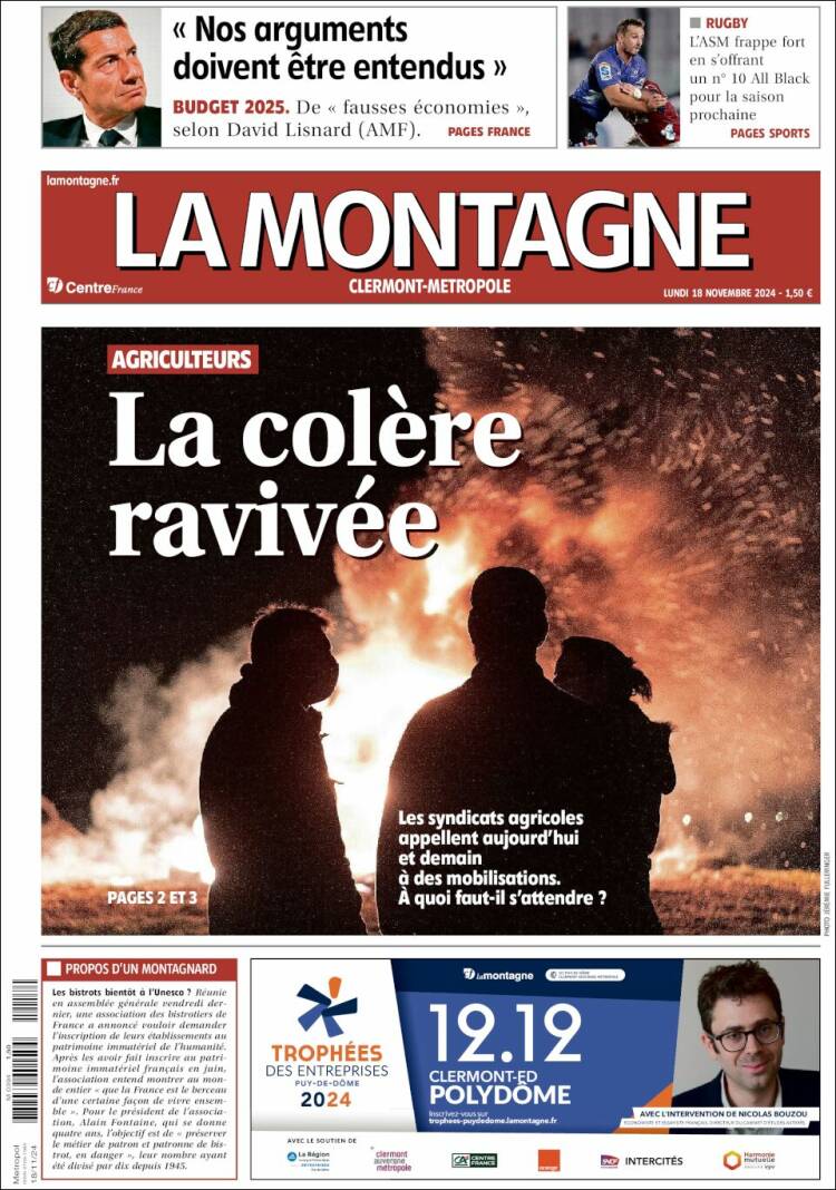 Portada de La Montagne (France)