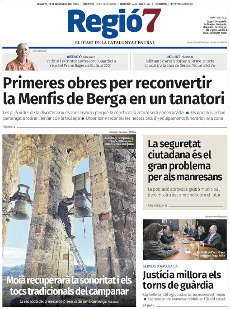 Portada de Regio7 (España)