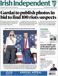 Portada de Irish Independent (Ireland)