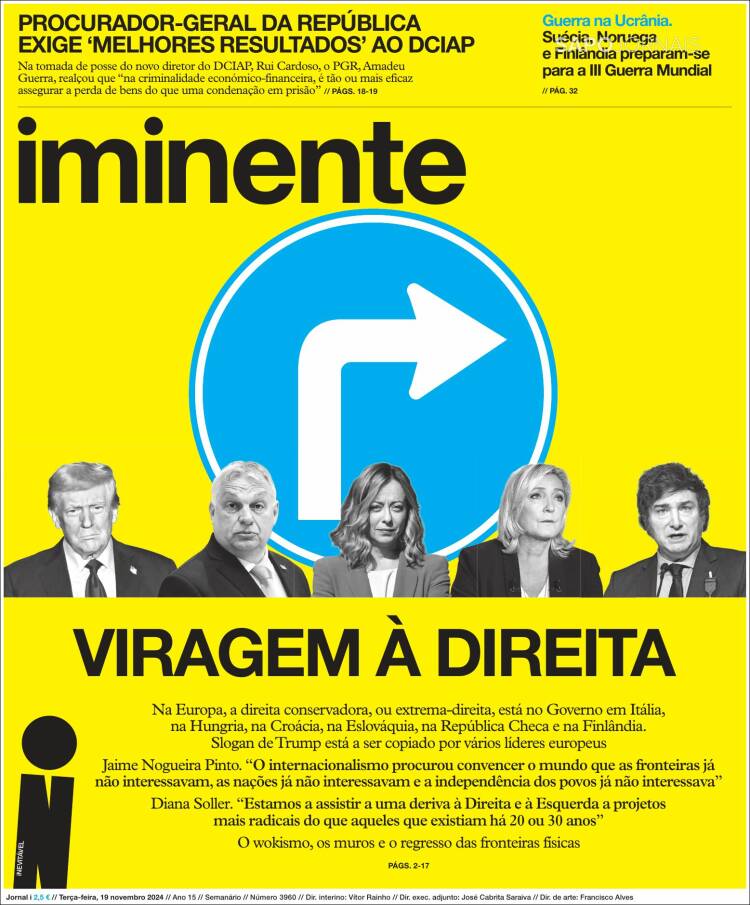 Portada de I - informação (Portugal)