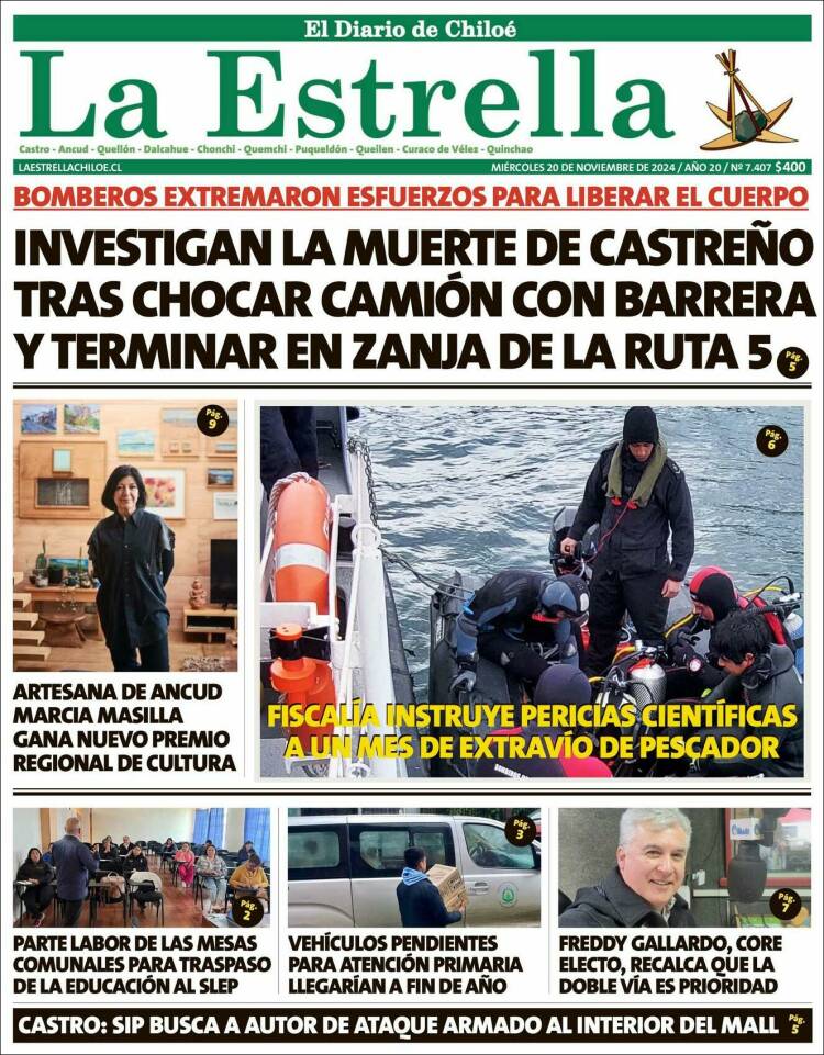 Portada de Estrella de Chiloé (Chile)