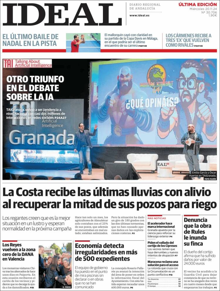 Portada de Ideal (España)