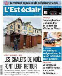 Portada de L'Est Eclair (Francia)