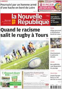 Portada de La Nouvelle Republique (Francia)