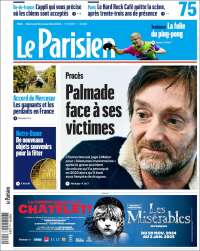 Portada de Le Parisien (Francia)