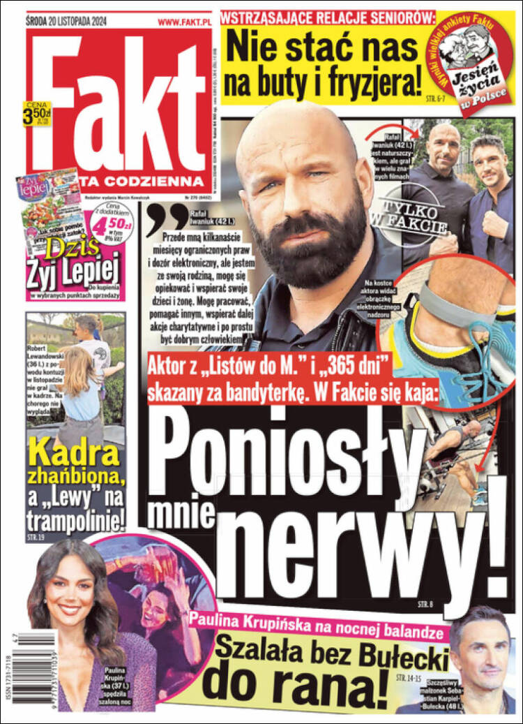 Portada de Fakt (Polonia)