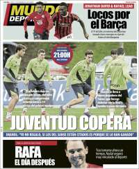 Portada de Mundo Deportivo Gipuzkoa (España)