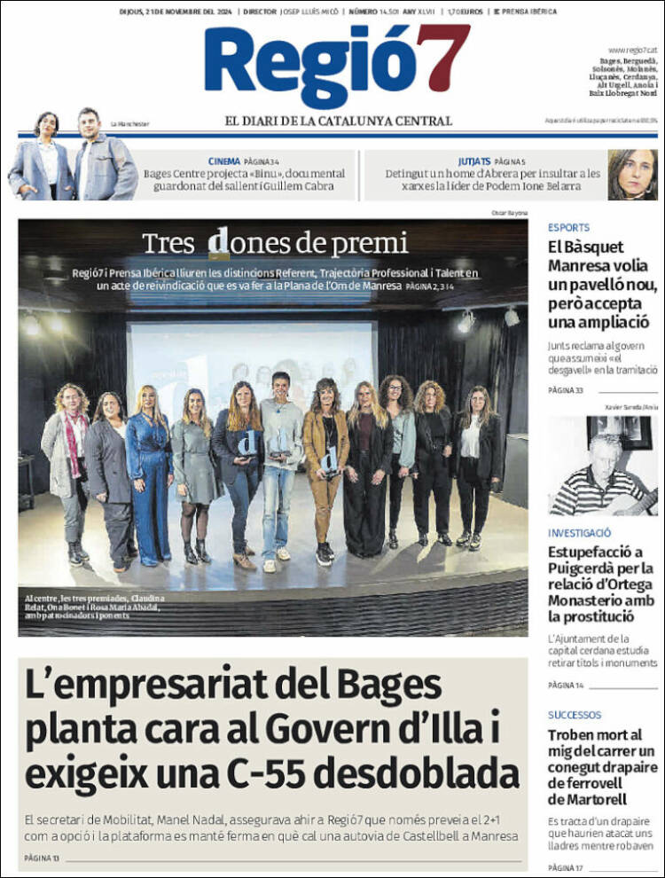 Portada de Regio7 (España)