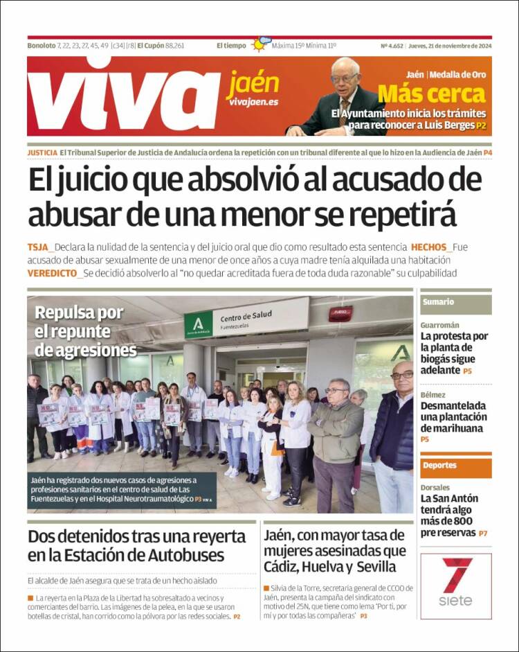 Portada de Viva Jaén (Spain)