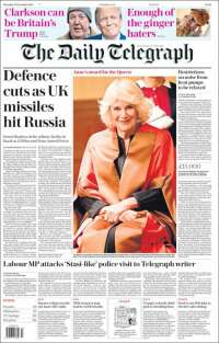 Portada de Daily Telegraph (United Kingdom)