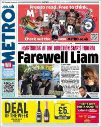 Portada de Metro (United Kingdom)