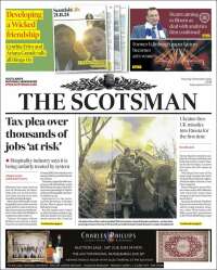 Portada de The Scotsman (United Kingdom)