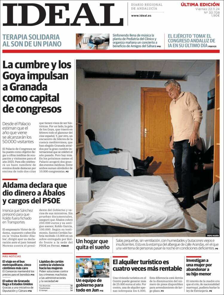 Portada de Ideal (España)