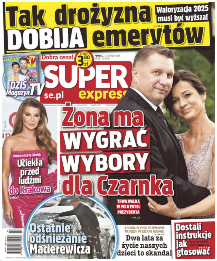 Portada de Super Express (Polonia)