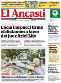 Portada de El Ancasti (Argentine)