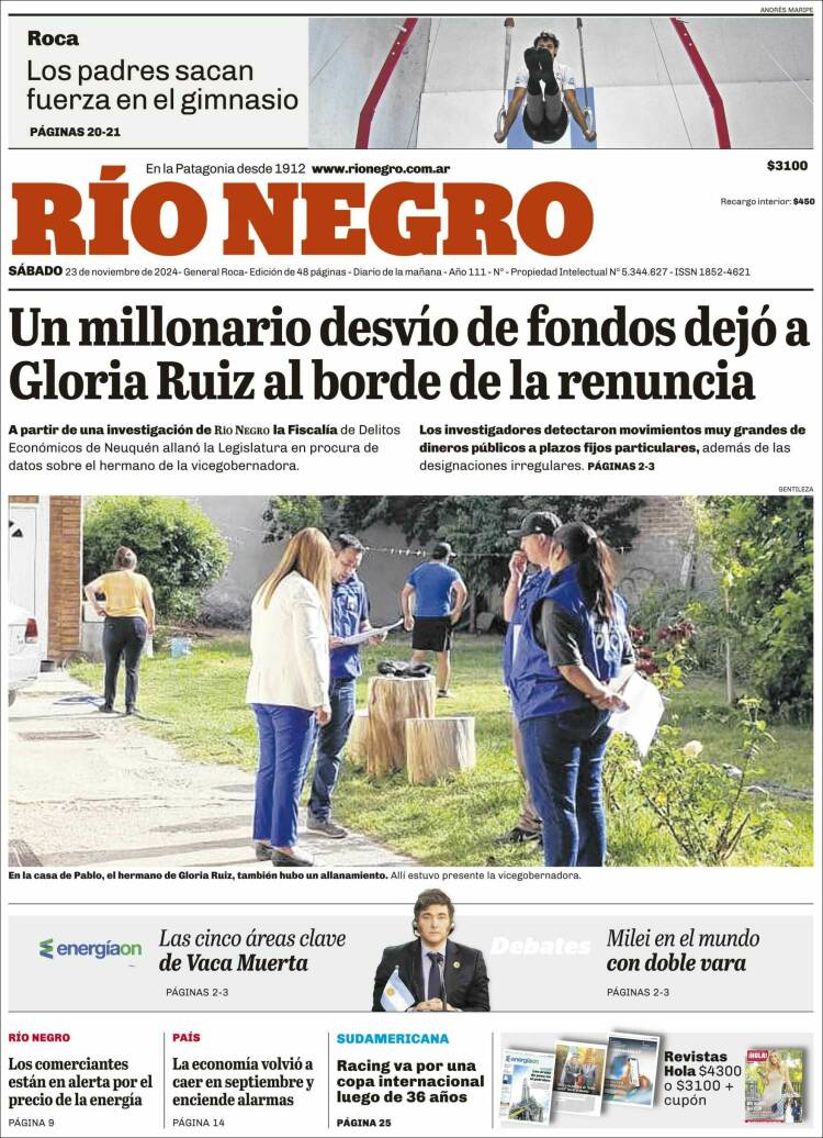 Portada de Rio Negro (Argentina)