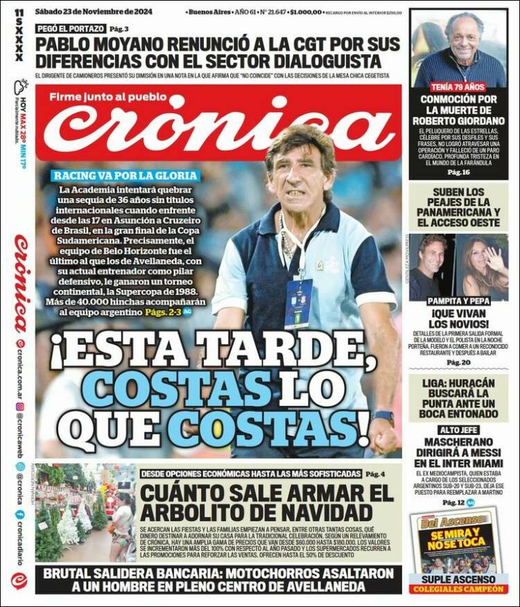 Portada de La Voz del Chaco (Argentina)