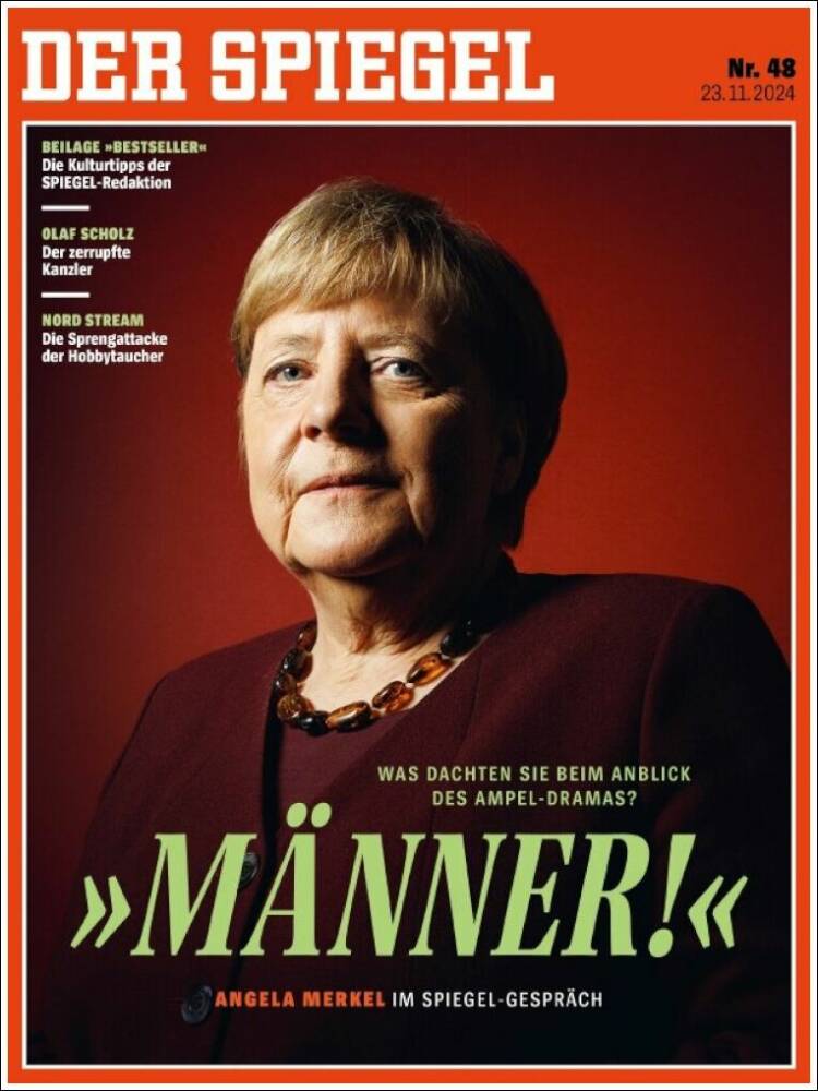Portada de Der Spiegel (Alemania)