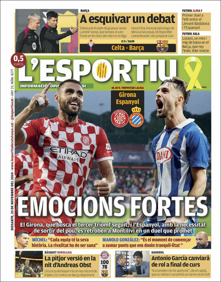 Portada de L'Esportiu (Spain)