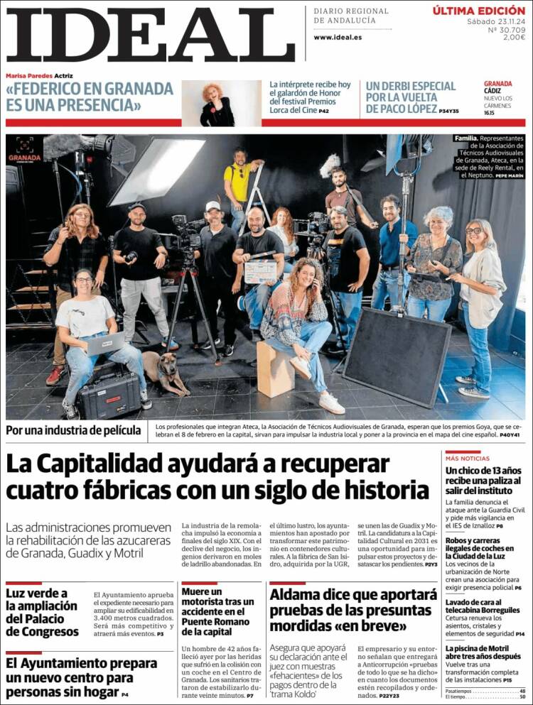 Portada de Ideal (España)
