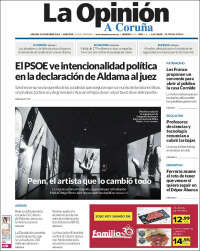 Portada de La Opinión de A Coruña (Spain)