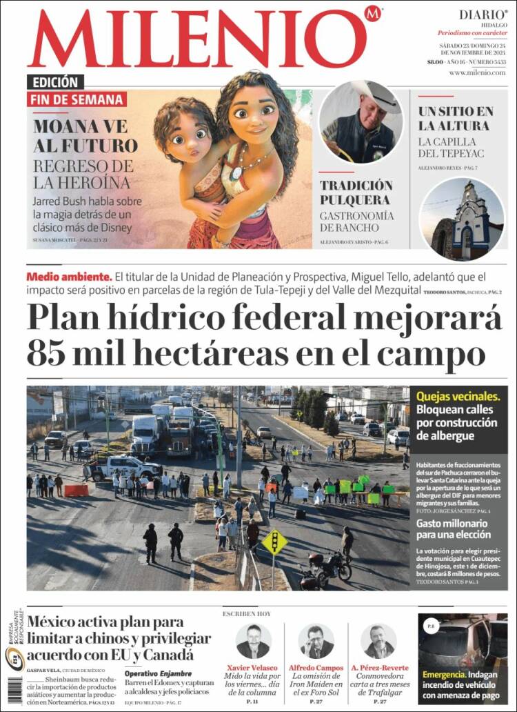 Portada de Milenio de Hidalgo (M&eacute;xico)