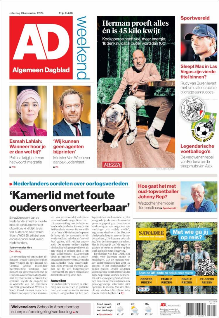 Portada de AD (Pa&iacute;ses Bajos)