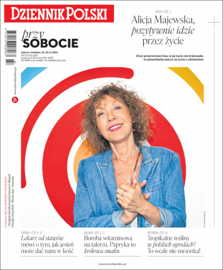 Portada de Dziennik (Polonia)