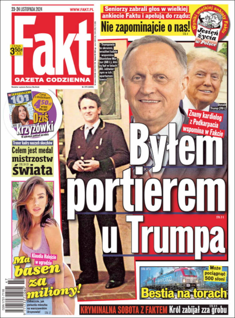 Portada de Fakt (Polonia)