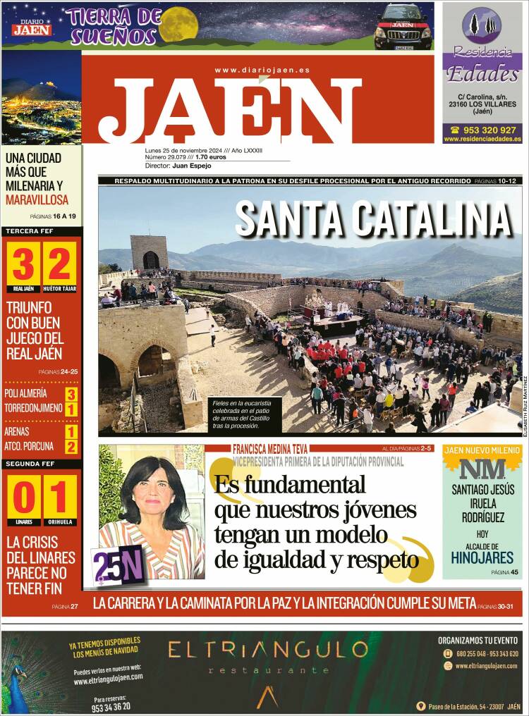 Portada de Diario Jaén (España)