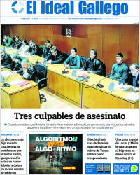 Portada de El Ideal Gallego (España)