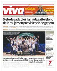 Portada de Viva Málaga (España)