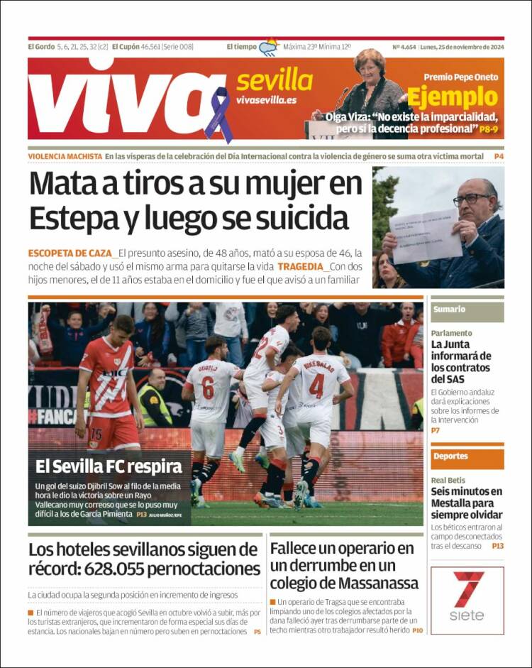 Portada de Viva Sevilla (España)