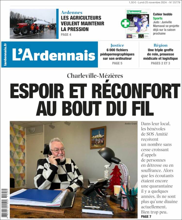 Portada de L'Ardenais (Francia)