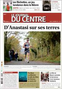 Portada de Le Journal du Centre (Francia)