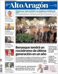 Portada de Diario del AltoAragón (España)