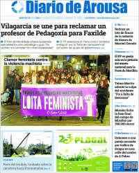 Portada de Diario de Arousa (España)