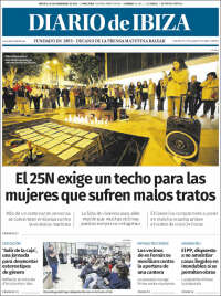 Portada de Diario de Ibiza (España)