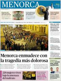 Portada de Menorca - Diario Insular (España)