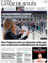 Portada de El Comercio - Avilés (España)