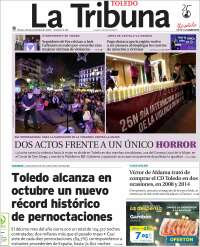 Portada de La Tribuna de Toledo (España)