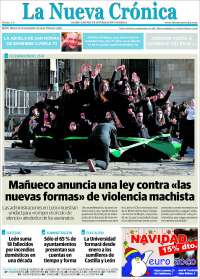 Portada de La Nueva Crónica (España)